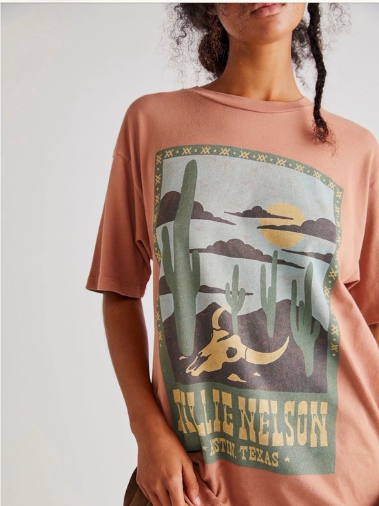 Free People Tops - Daydreamer Willie Nelson Tee